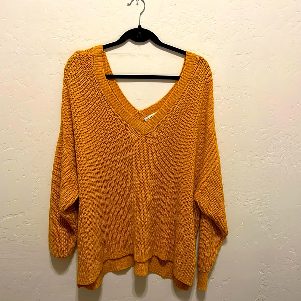 Zara Mustard Yellow Long Sleeve
